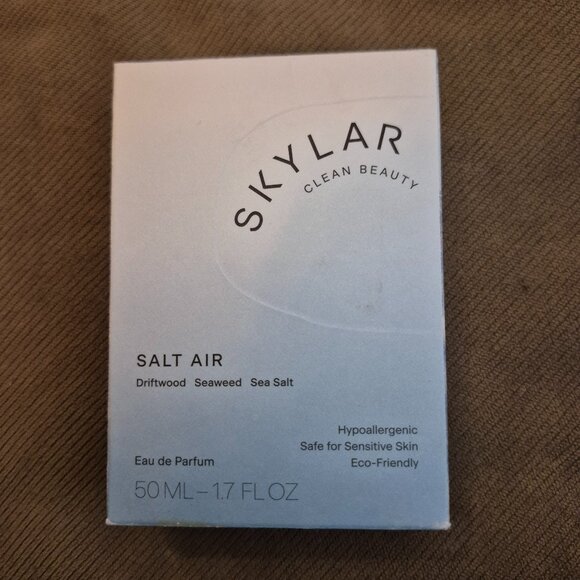 Skylar Salt Air Perfume 1.7 fl oz NIB Clean Water Scent Hypoallergenic seaweed s - Picture 1 of 2